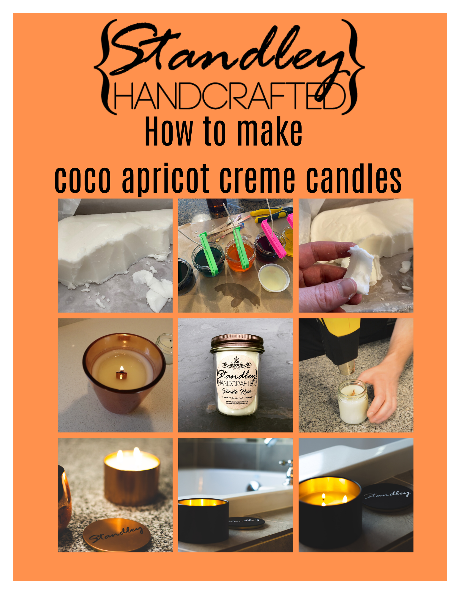 How To Make COCONUT SOY BLEND CANDLES  Virgin Coconut Soy VS. Coco Apricot  Creme 